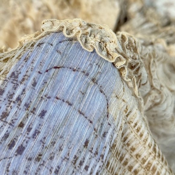 Gianni Bini Athena Snake Print Crinkled Chiffon Plunging A-Line Maxi Dress - Picture 15 of 16